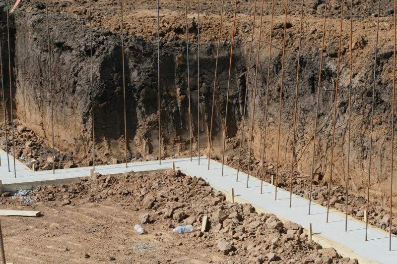Steel Reinforced Footers